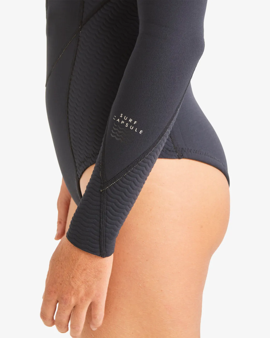 2/2 Salty Dayz Long Sleeve Spring Suit - Black