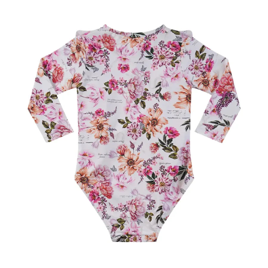 Aqua Blu Kids Long Sleeve One Piece AG24012CH - Chase