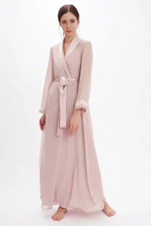 B2B - Silk Georgette Long Robe