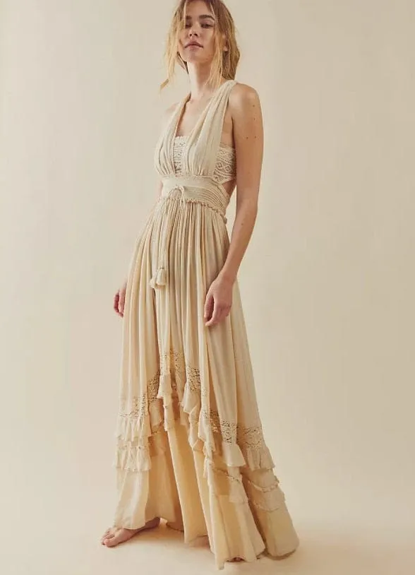 Boho Summer Beach Maxi Dress