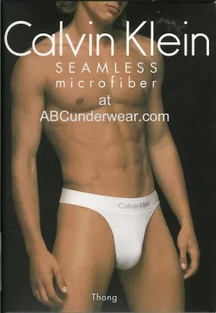 Calvin Klein Microfiber Thong - A Luxurious and Comfortable Addition to Your Intimate Collection