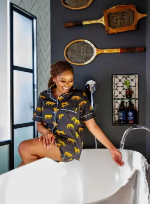 Classic Cheetah | Short Pyjama Set