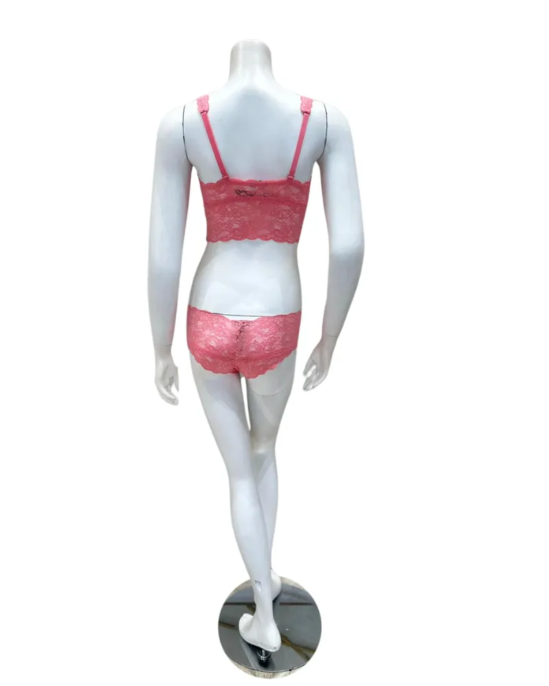 Cosabella Venetian Dusk Lace Bralette & Short Set