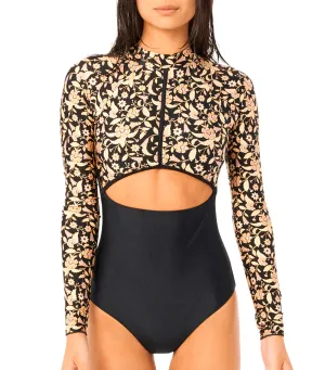 Dreamer Long Sleeve Surf Suit Black