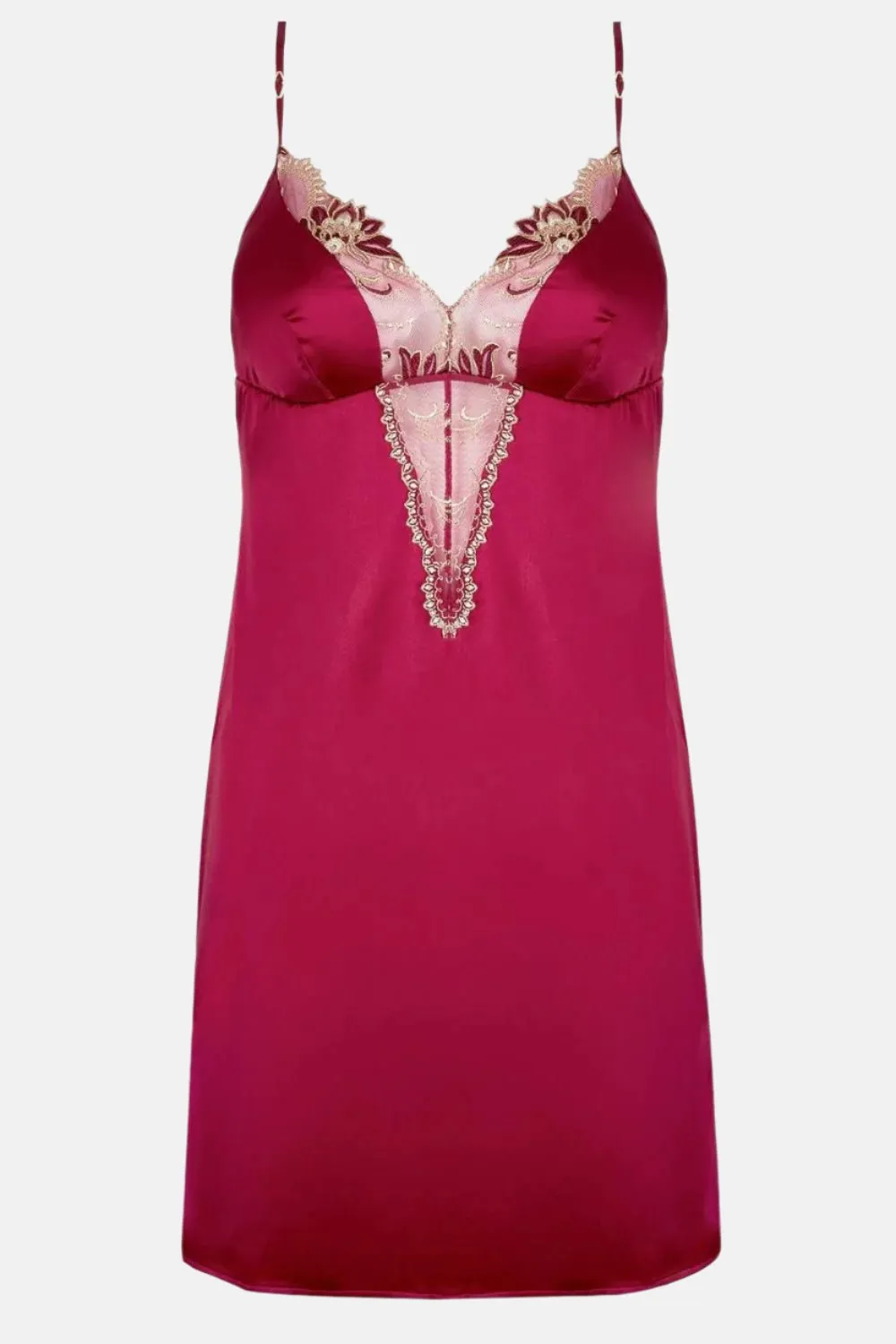 Eblouissante Icone Sexy Nightie in Rubis