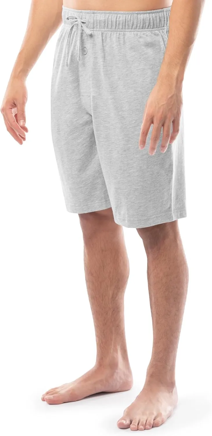 Fruit of the Loom Men's 2-Pack Jersey Knit Sleep Pajama Shorts