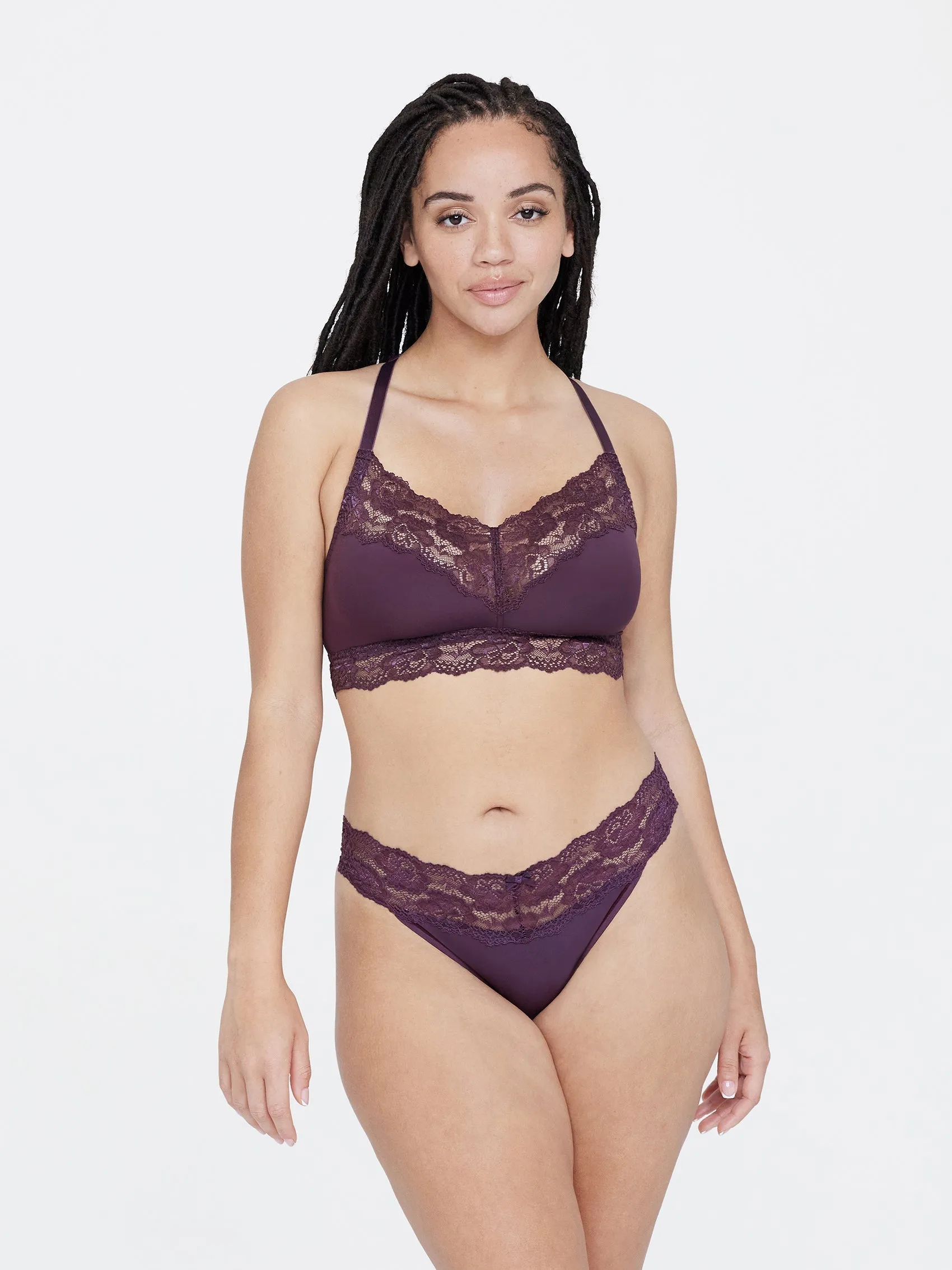 Goddess T-Back Busty Bralette - FINAL SALE
