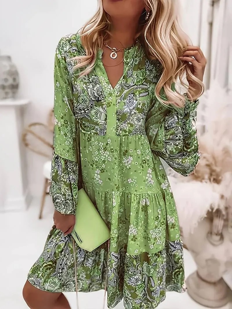 Kimberly Floral Boho Beach Dress | Chic Summer Style