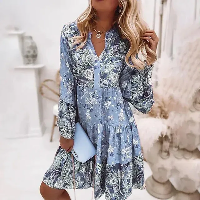 Kimberly Floral Boho Beach Dress | Chic Summer Style