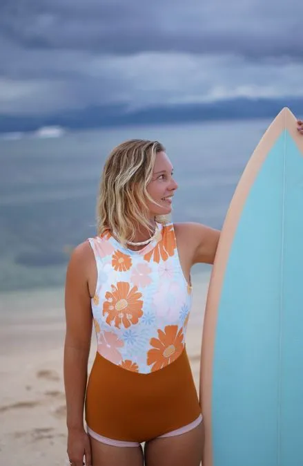 Lobitos Surf Suit - Flower Collective (Boyleg)