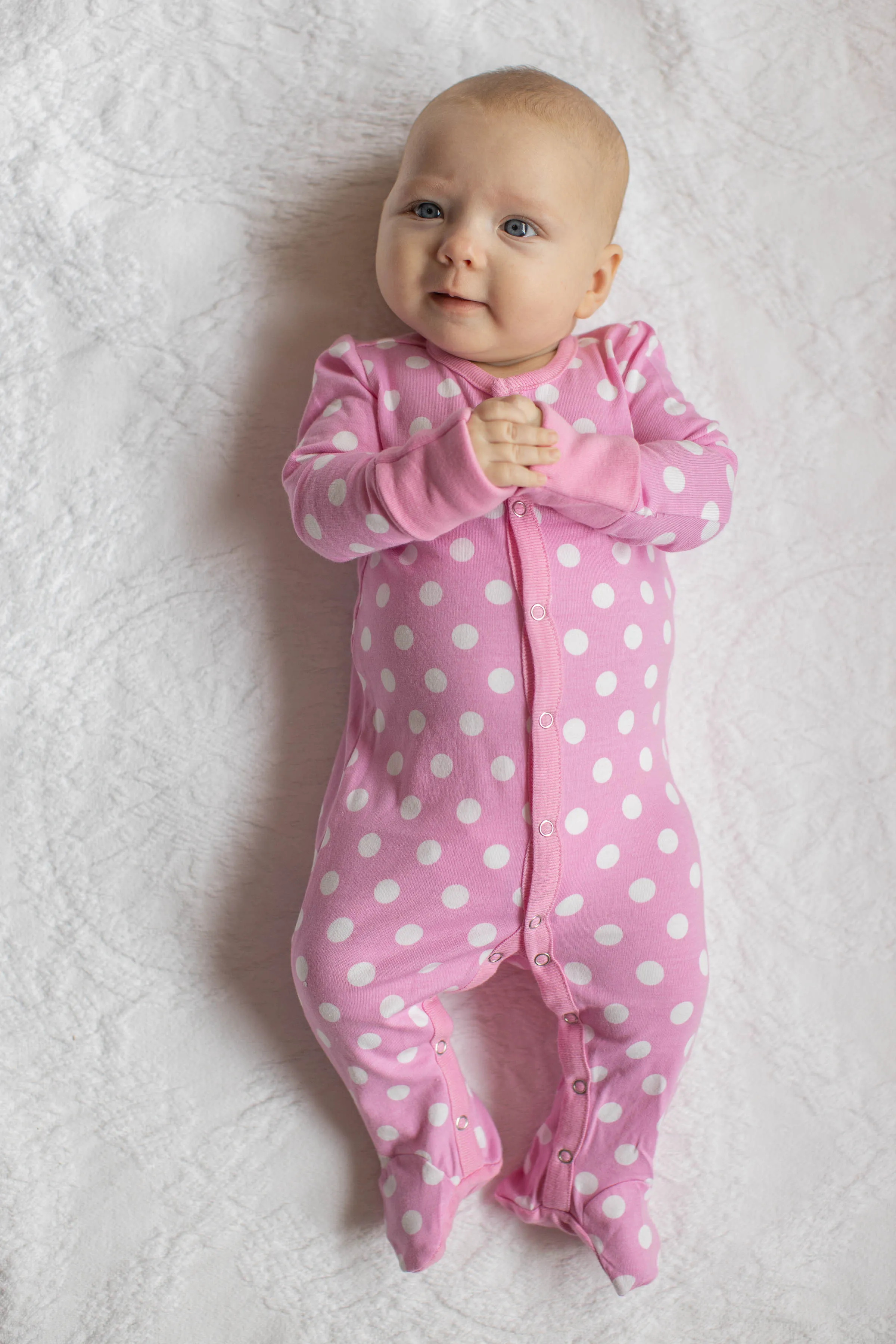 Molly One Piece Footed Baby Romper