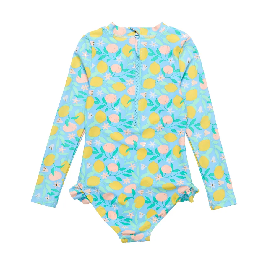 Snapper Rock Lemon Drops Long Sleeve Surf Suit G60036L