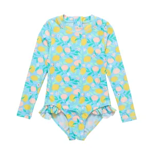 Snapper Rock Lemon Drops Long Sleeve Surf Suit G60036L