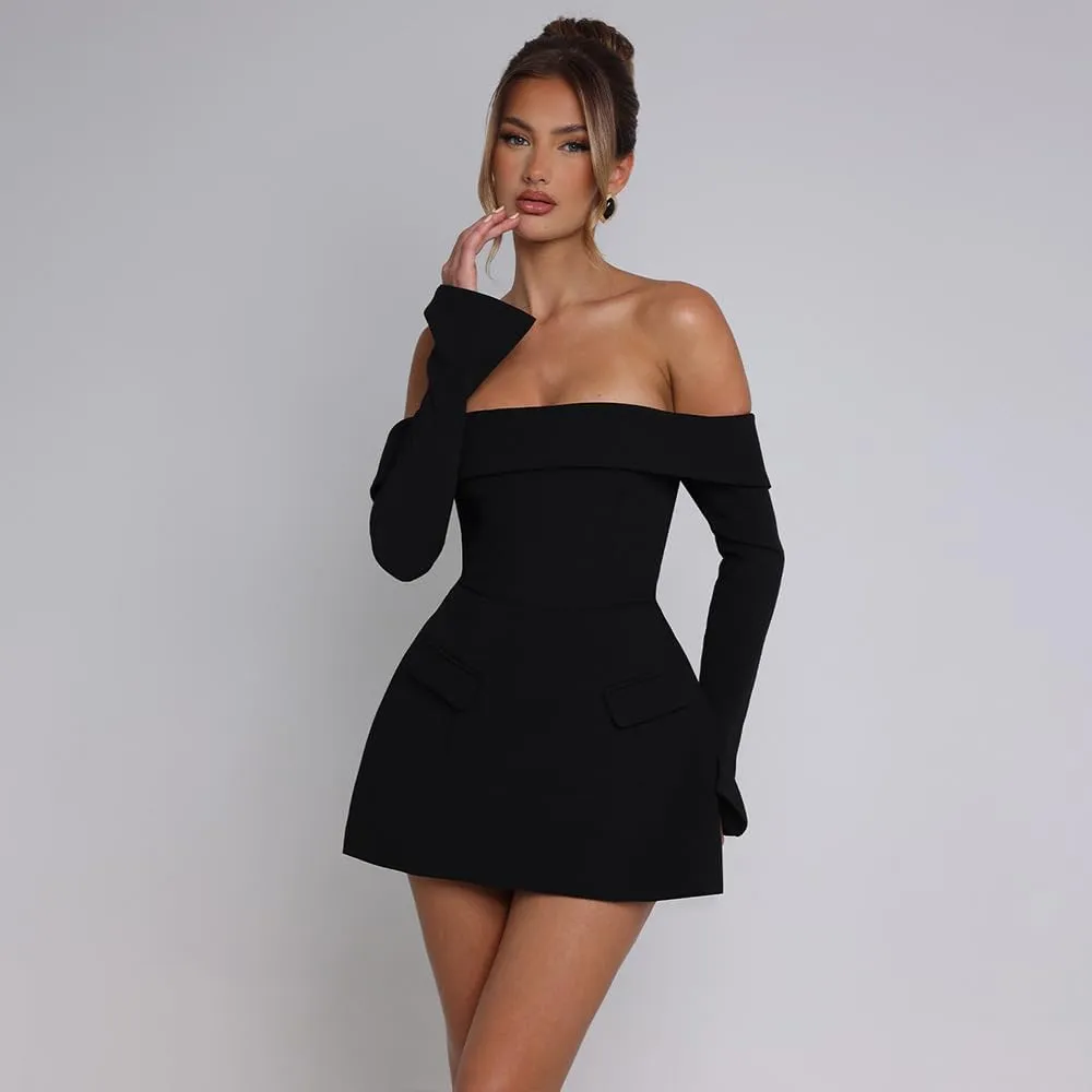 Splicing Tube Dress Women's Sexy Strapless Backless Tube Top Bodycon Dress Sleeveless A Line Mini Dresses