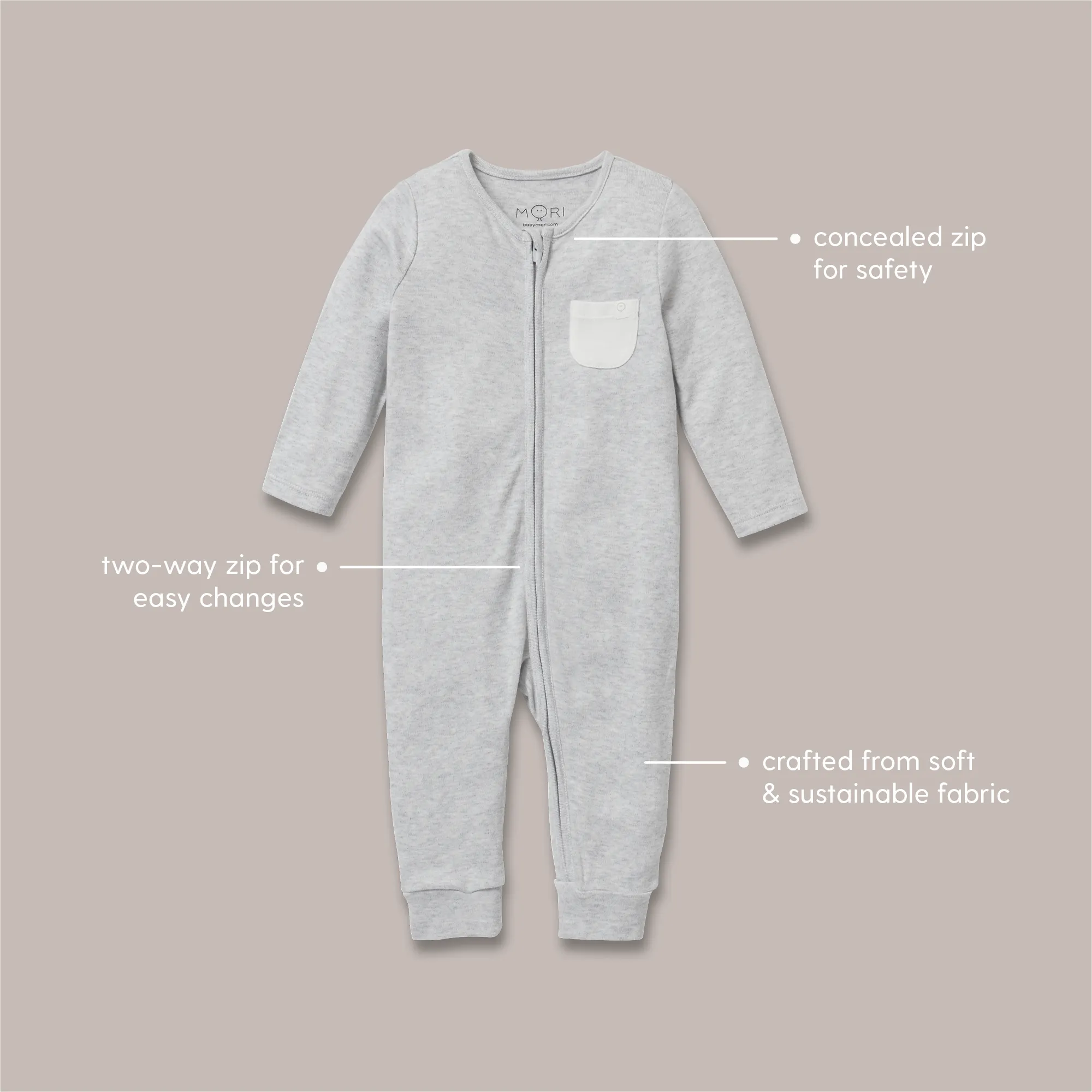 The Very Hungry Caterpillar Clever Zip Romper